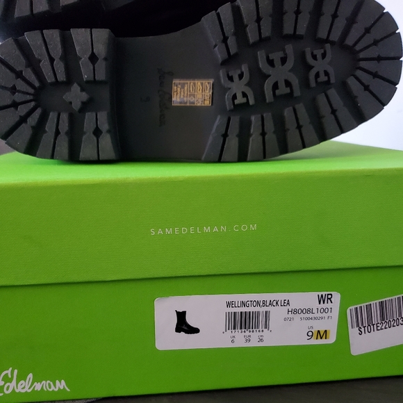 ❌️SOLD❌️Brand New Sam Edelman Wellington Lug Mid Boots - Picture 5 of 8